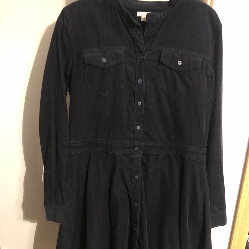 EUC Gap navy corduroy dress, size 10